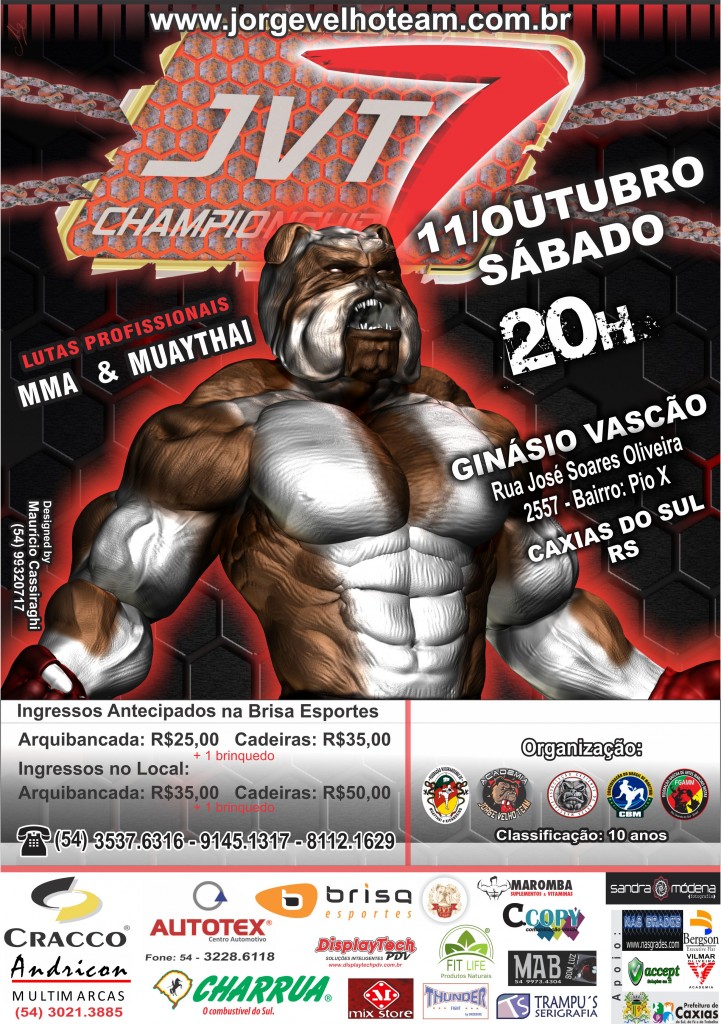 CARTAZ 7 JVT CHAMPIONSHIP - 11 OUTUBRO 2014